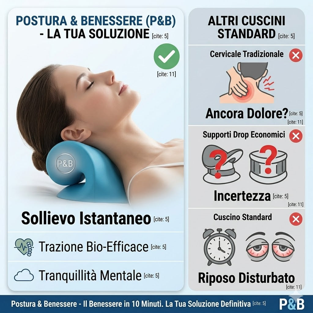 Cuscino Trazione Cervicale - Sollievo Immediato!